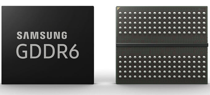K4ZAF325BM-HC14 三星Samsung GDDR6 16G 显存颗粒 全新原包