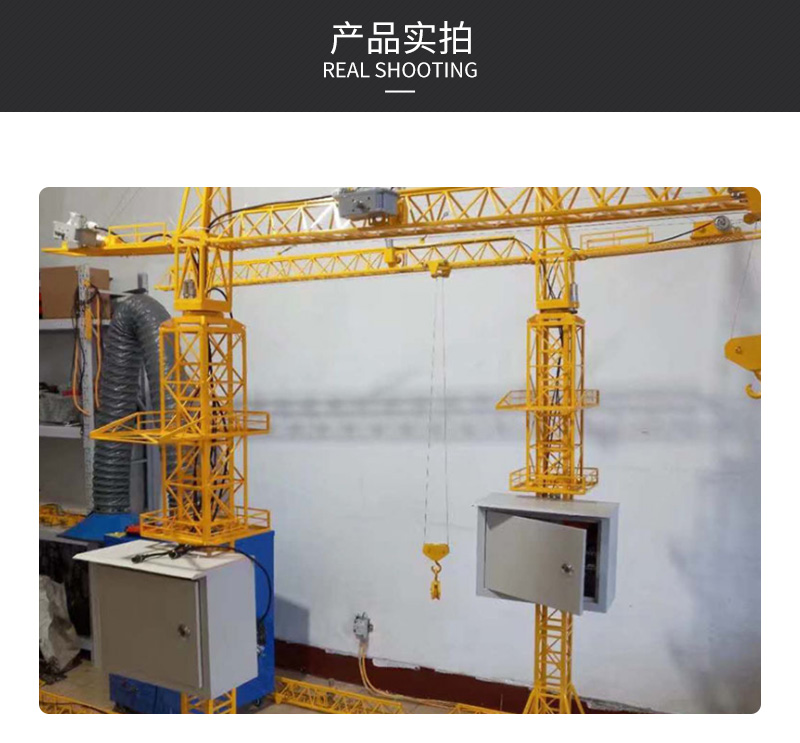 苏州塔机模型生产厂家 塔吊模型仿真自动遥控 上海大运电子
