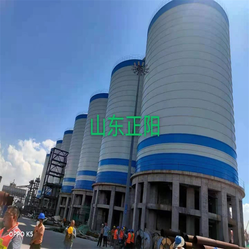 重庆8万吨熟料钢板仓厂家 高架钢板库