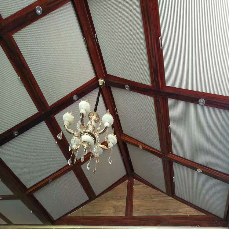 成都三角天窗蜂巢簾安裝 測量安裝