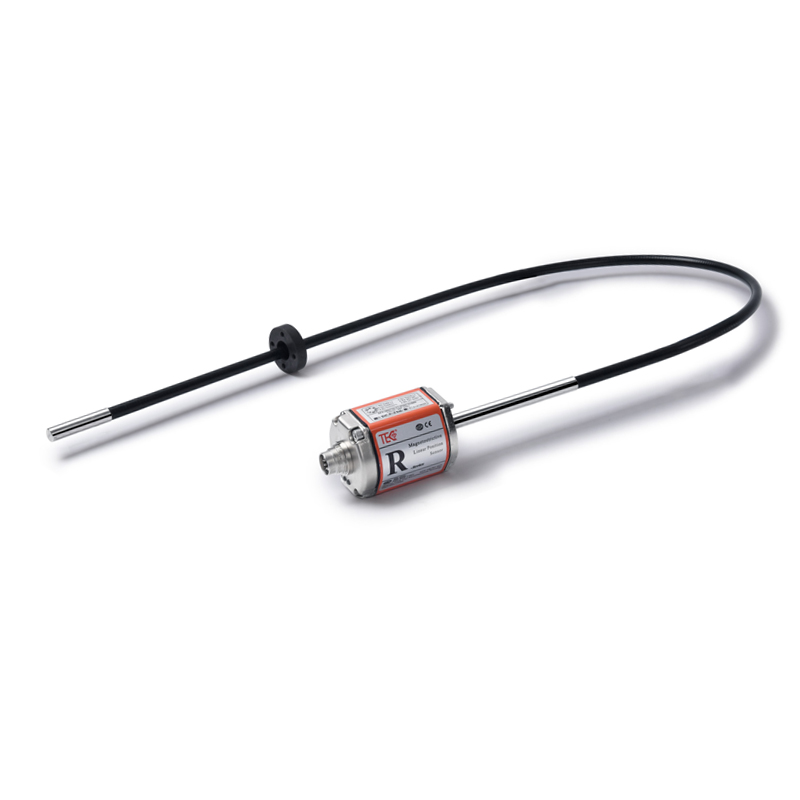 TEC RF柔性杆管缆磁致伸缩位移传感器尺计/直线位移液油缸油罐/MTS