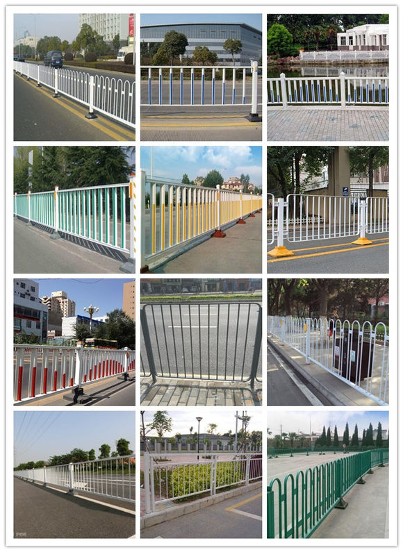 锌钢**道路护栏人行道隔离栏马路隔离栏生产安装