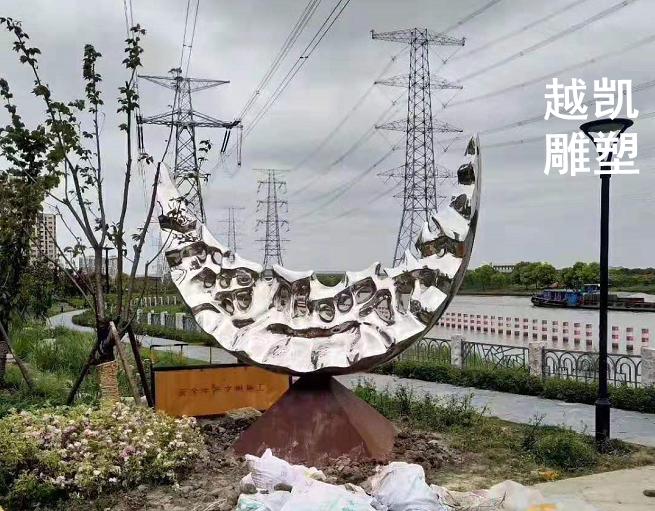 立体牛郎织女雕塑景观厂 民间人物金属 锻钢鹊桥会雕塑