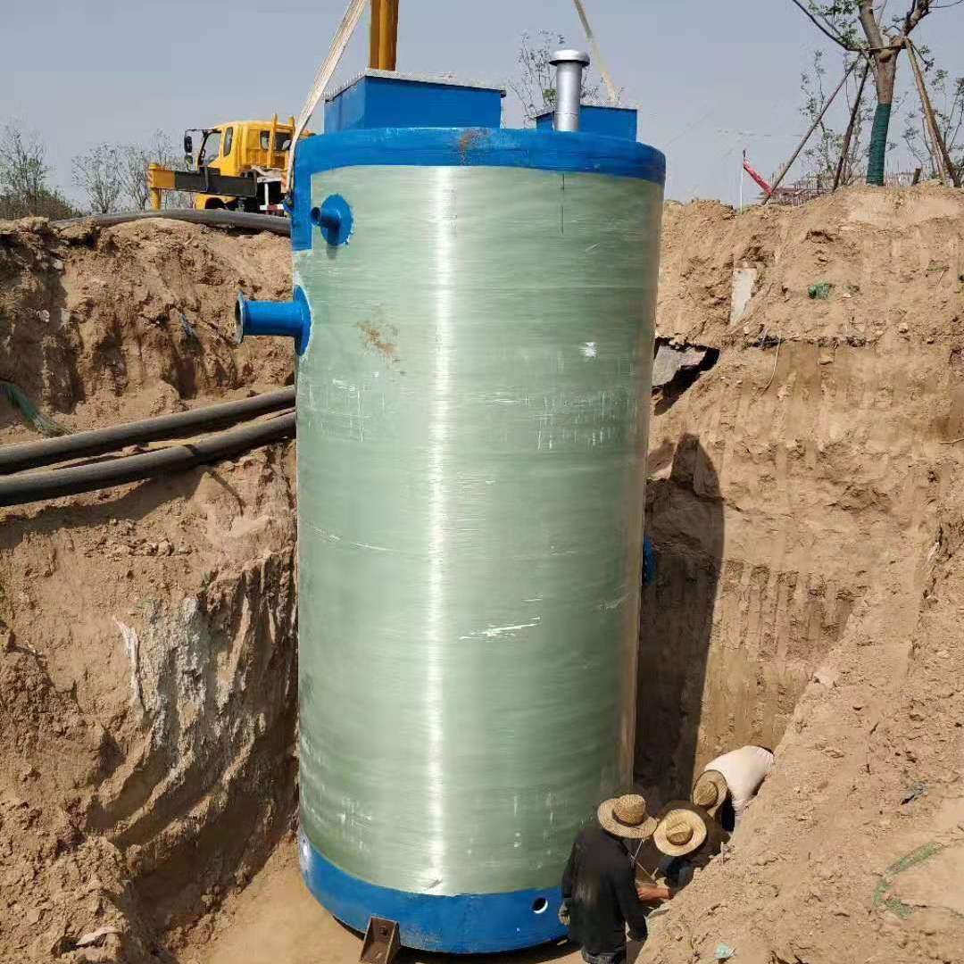 乌鲁木齐80吨污水提升泵站 乌鲁木齐一体化污水泵站厂家