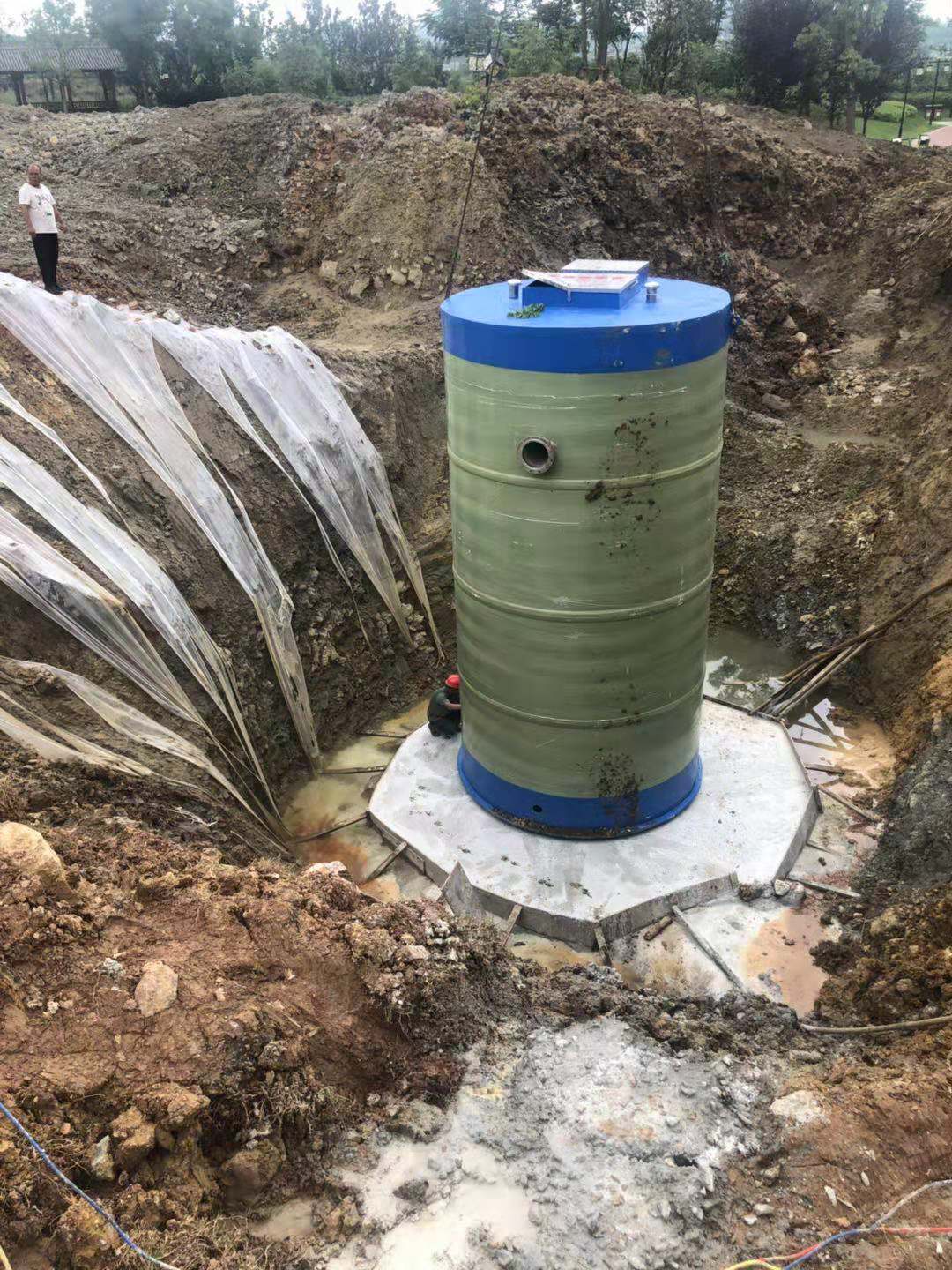 新疆地埋污水提升设备 新疆一体化污水提升泵站