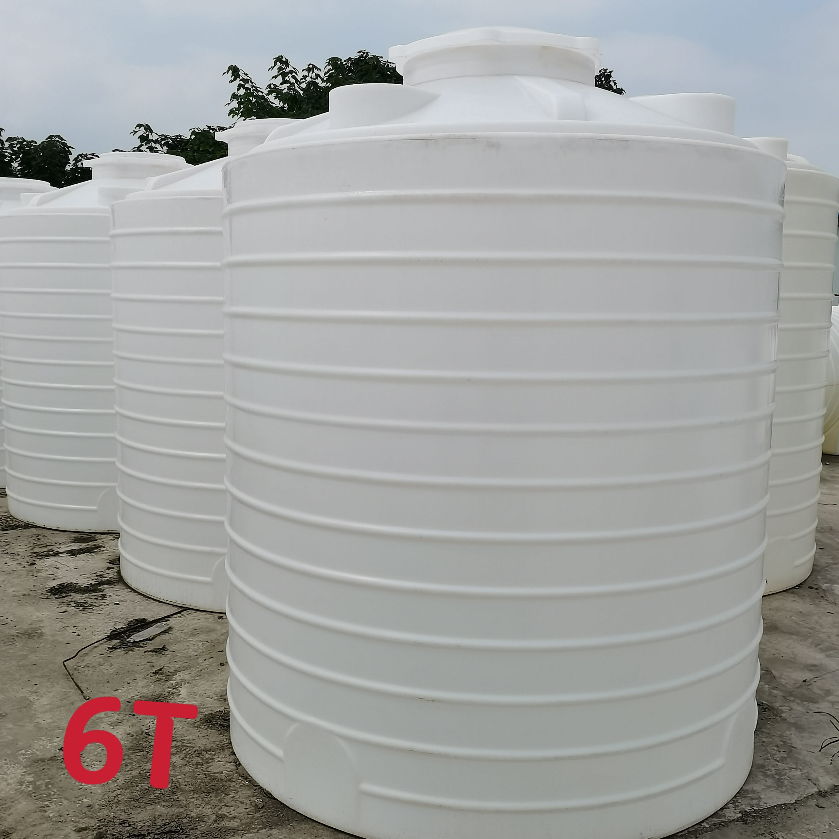 塑料水塔大号储水箱储水桶搅拌桶化工桶6T储水罐