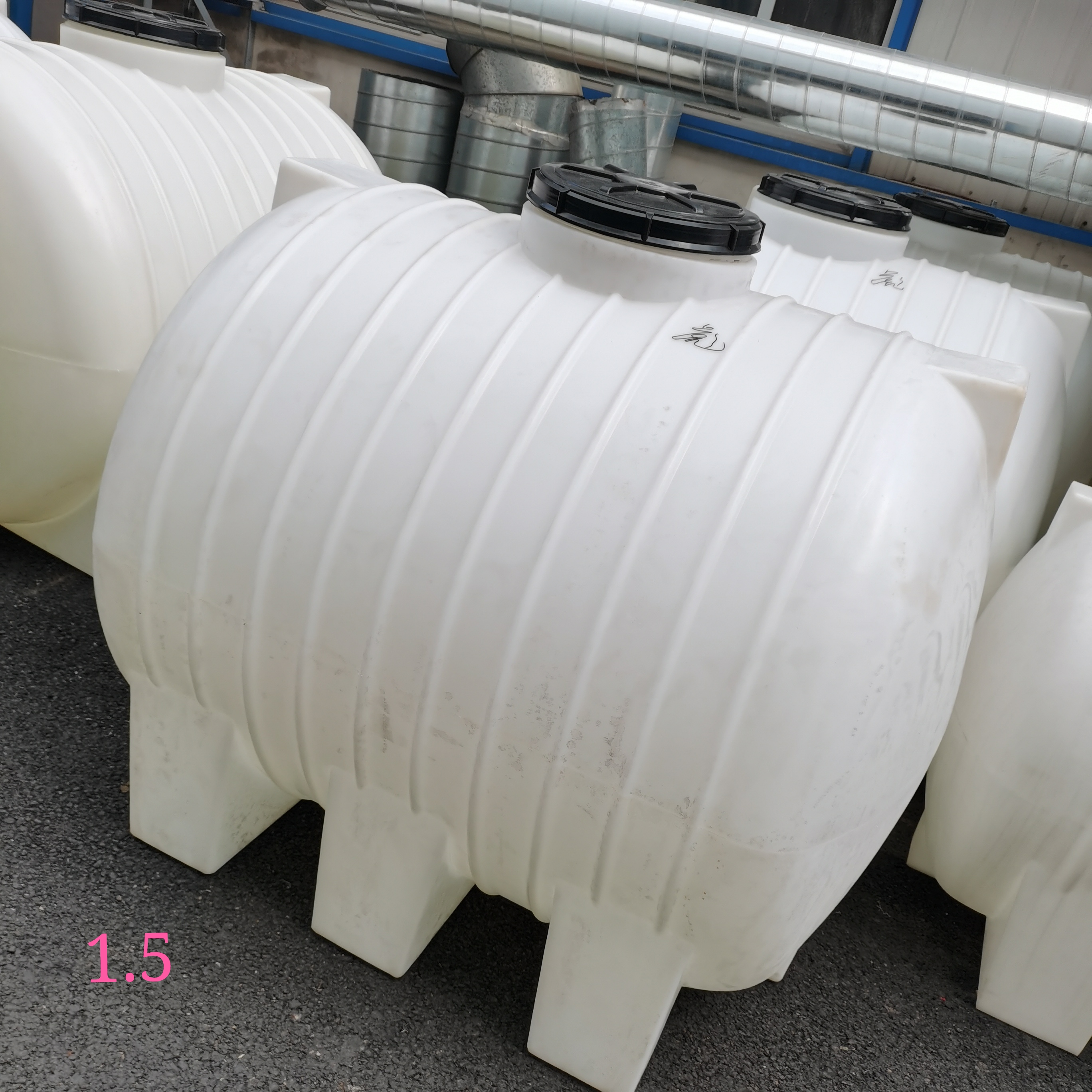 塑料水塔卧式蓄水罐长方形车载水箱大号罐1.5T