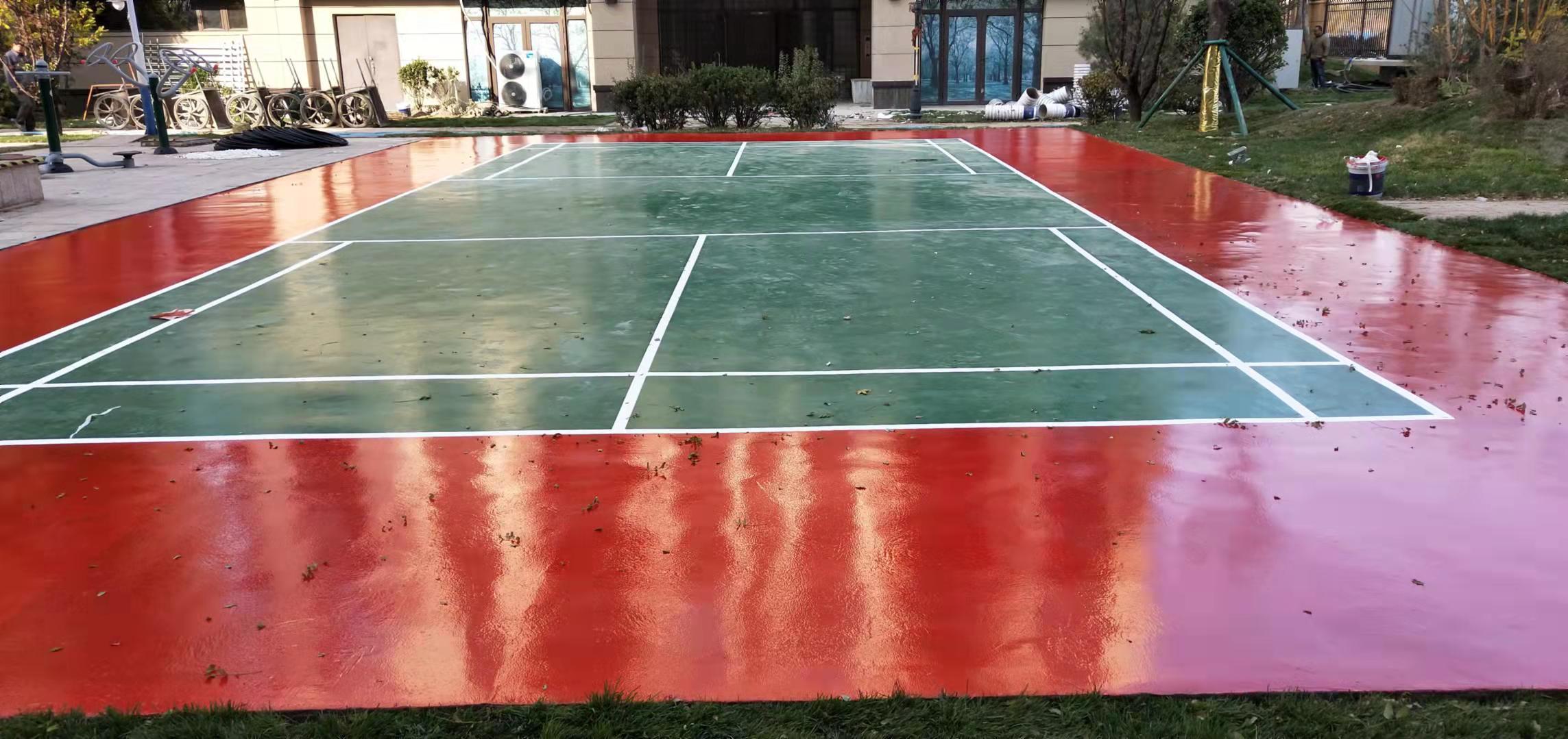 唐山市PU篮球场地面工程施工
