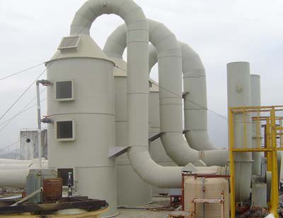惠州噴淋廢氣治理設施安裝驗收