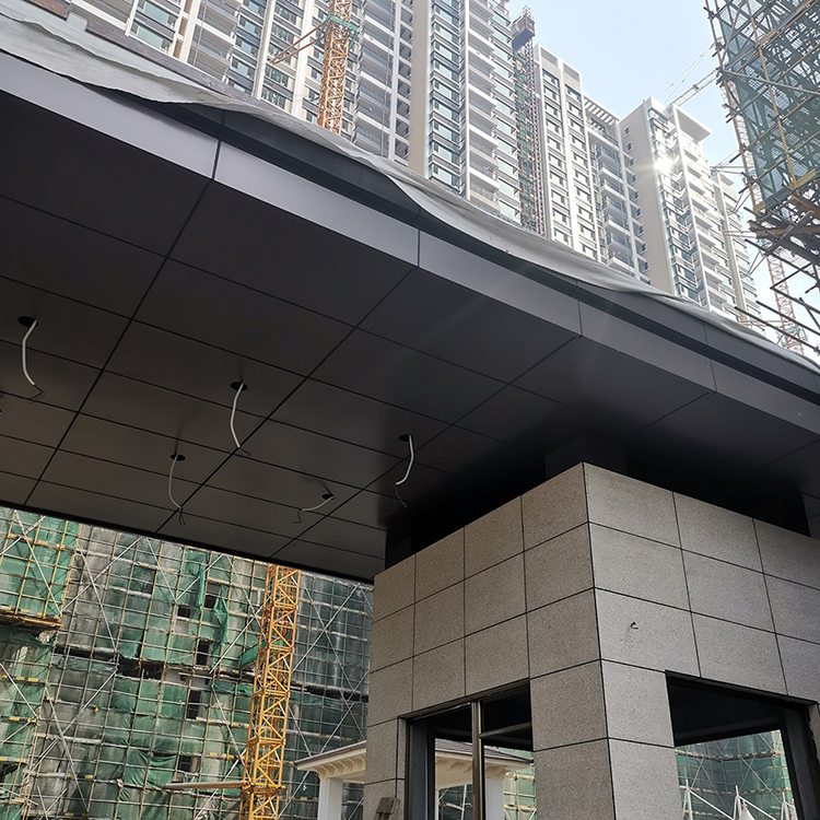 铝单板幕墙定制门楼装饰铝板广东厂家供应