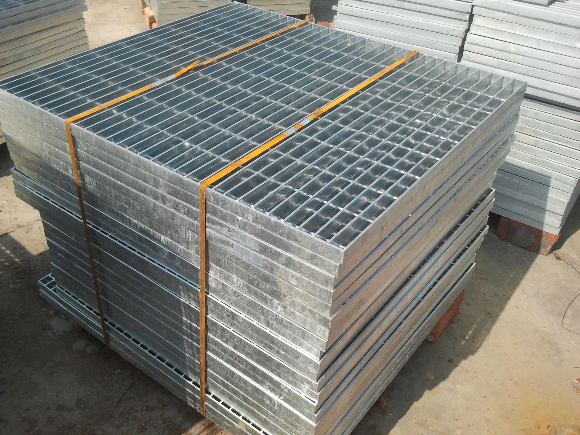 厂家直供镀锌钢格板水篦子盖板石油化工格栅板道路排水盖板