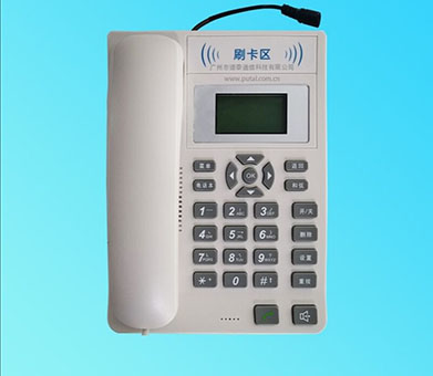 桌面刷卡式机 4G VoLTE全网通电话机 校园 IC卡机 PTW610