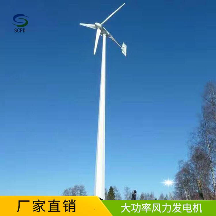 安徽界首30千瓦风力发电机 风力发电机组发电系统