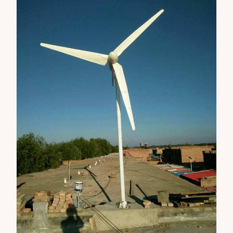 济宁嘉祥 5KW风力发电机 大型风力发电机户外照明用