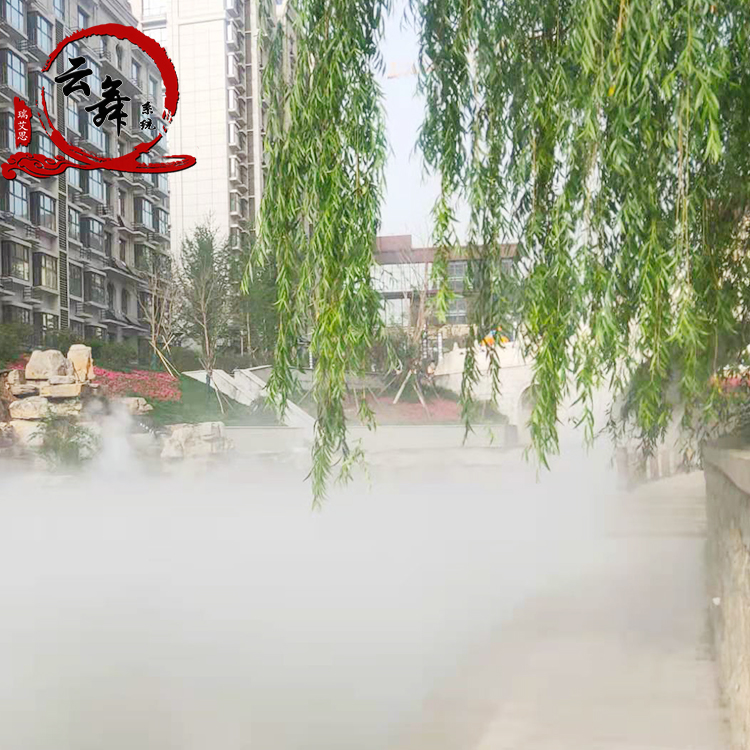金华假山人造雾主机 提供喷雾造景 免费安装业务