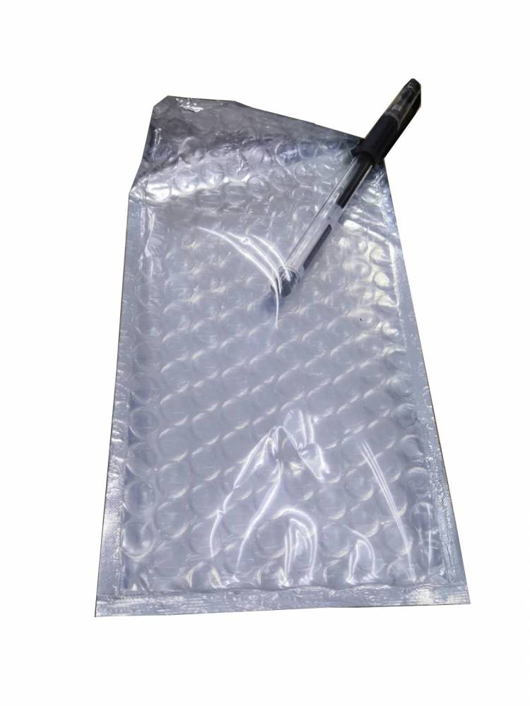 定制信封气泡袋 一面镀铝膜气泡一面可视透明膜包装袋 可印刷