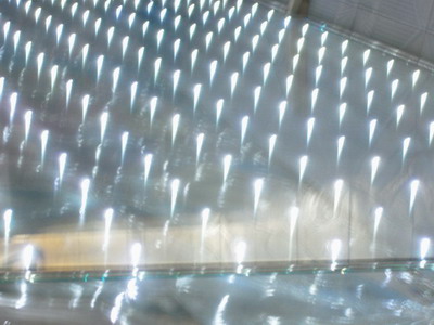 秦皇岛LED发光玻璃 玻璃规格 批发定制