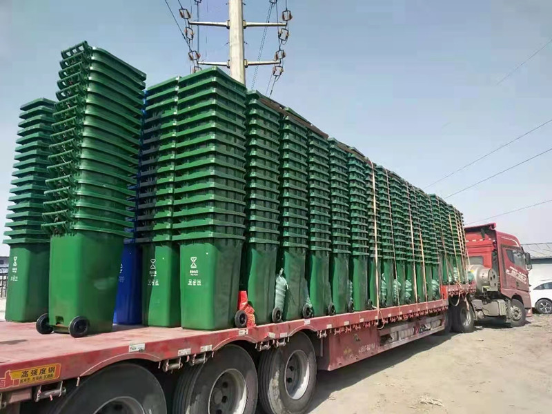 天津西青塑料垃圾桶 240升