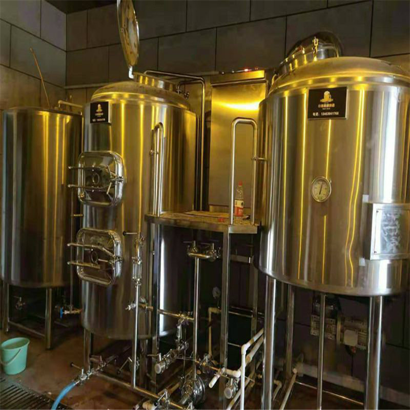 福建酒店啤酒设备 啤酒发酵糖化系统 啤酒设备供应厂家