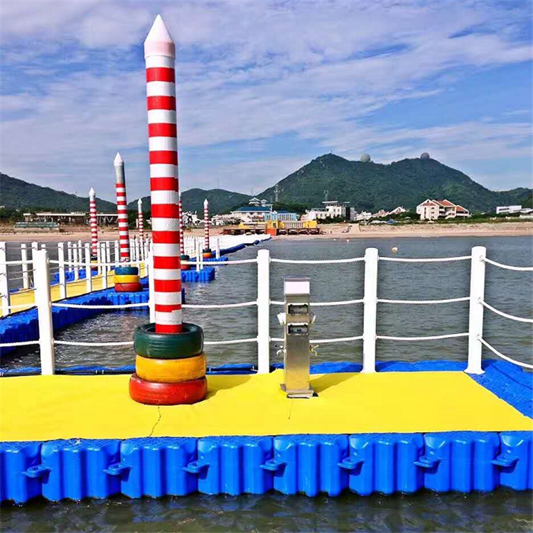 三亚文旅水上景观浮桥 水上舞台搭建平台浮筒浮箱