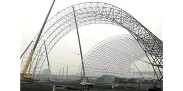 西宁煤棚网架厂家直销 服务为先 徐州新珈琪钢结构工程供应
