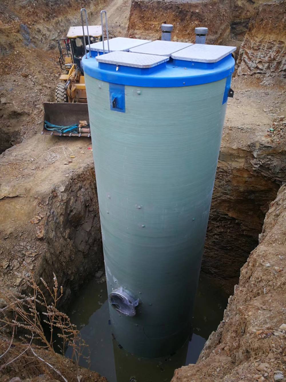 新盛南玻璃钢一体化泵站 污水处理 **管网 安装维护