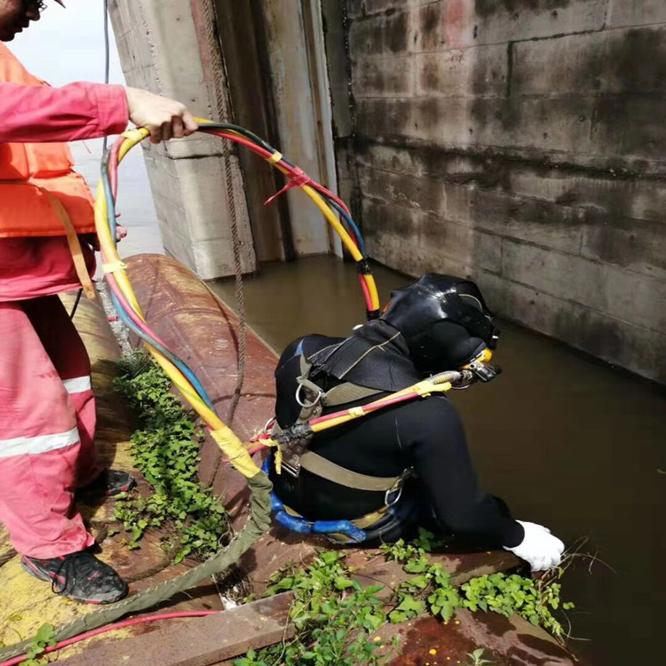 衢州水下堵漏 潜水员施工蛙人