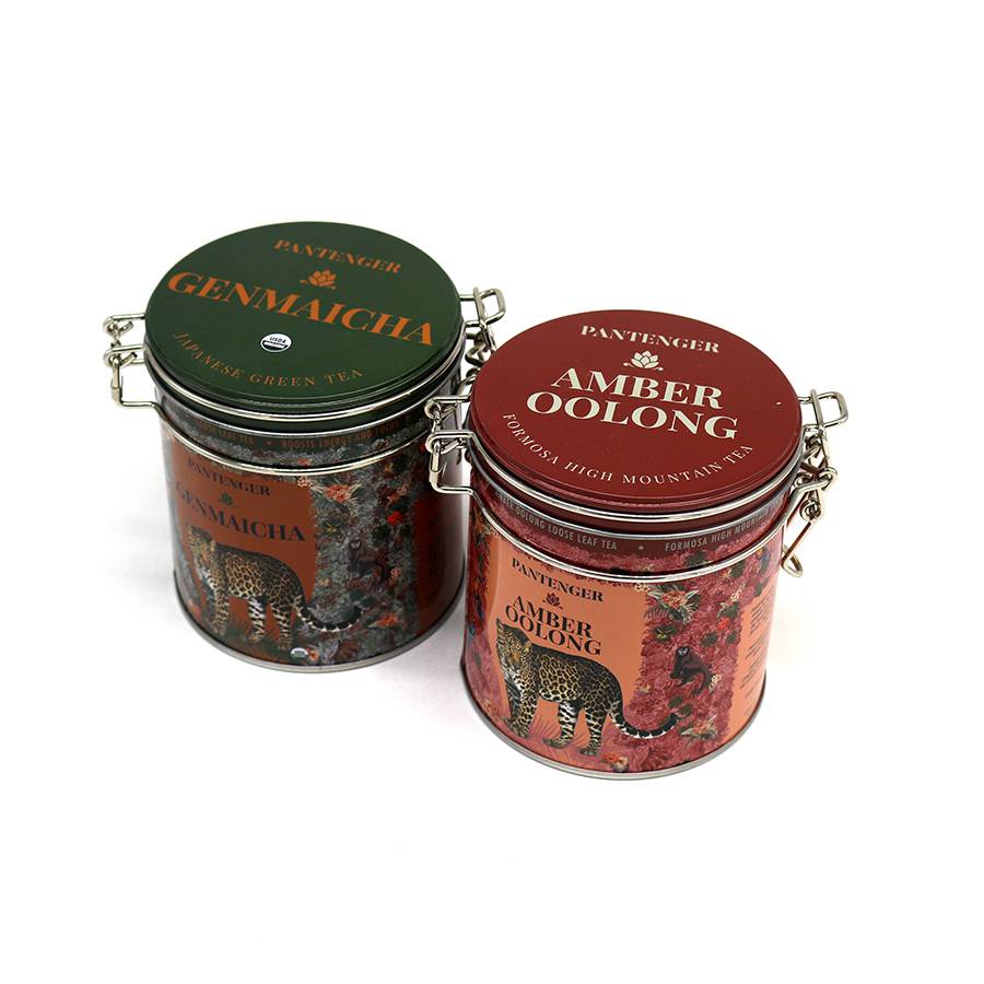 铁罐厂家定制马口铁茶叶罐 乌龙茶包装罐 翻盖金属扣咖啡豆密封罐
