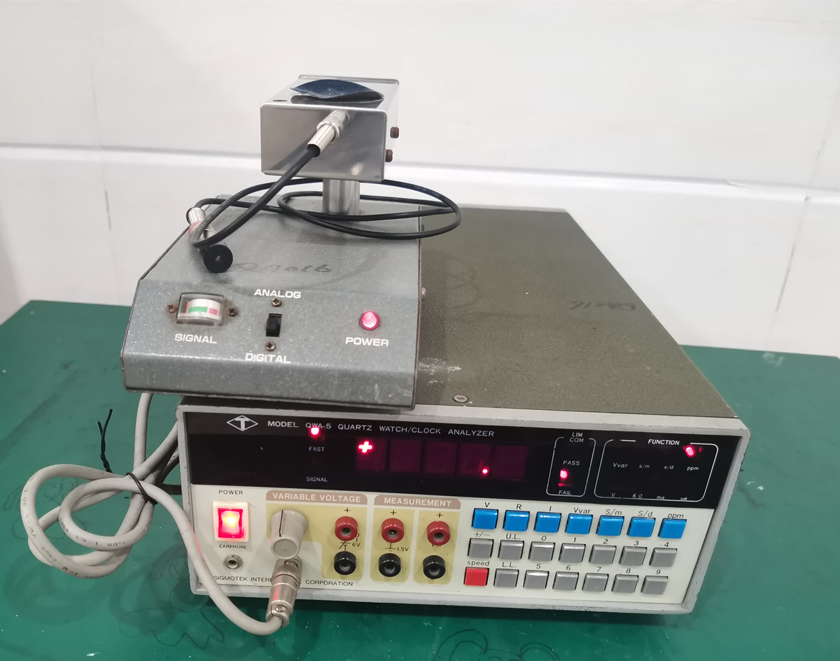 二手钟表测试仪 QWA-5A时钟分析仪 时钟误差测试仪 QWA-3B过秒仪