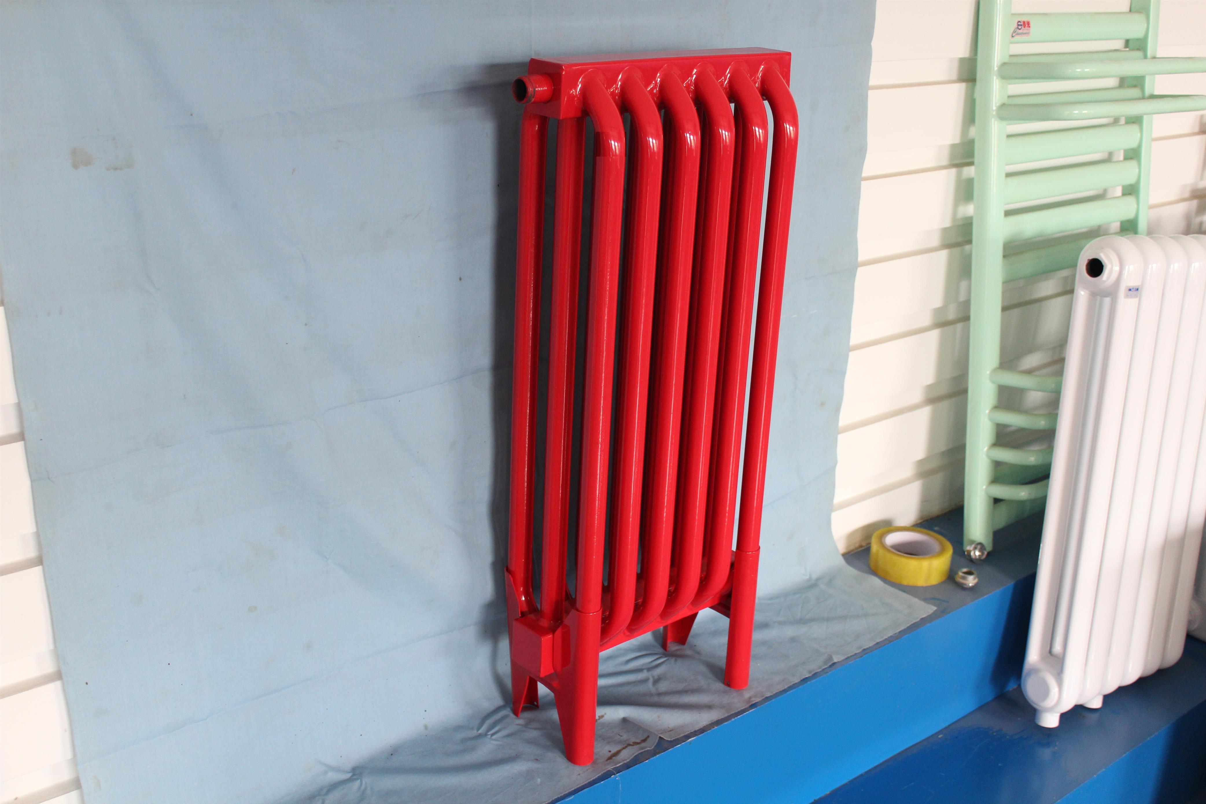 天津柱型钢制暖气片柱形 钢制散热器 厂家质保
