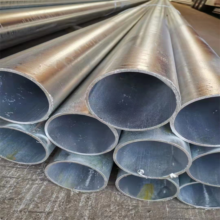 麻粟县镀锌管批发销售 Q235热轧管材 圆形钢管 流体输送和机械制造用