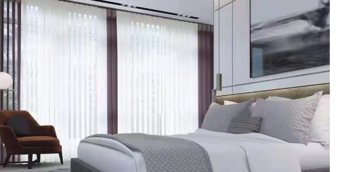 嘉定区客厅电动窗帘 服务至上 上海索盛窗饰供应