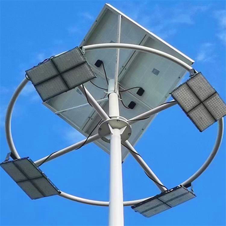 18米600瓦太阳能中高杆灯