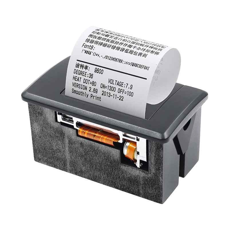 东为 EM5820嵌入式微型热敏打印机 58MM票据自助终端机 黑白色
