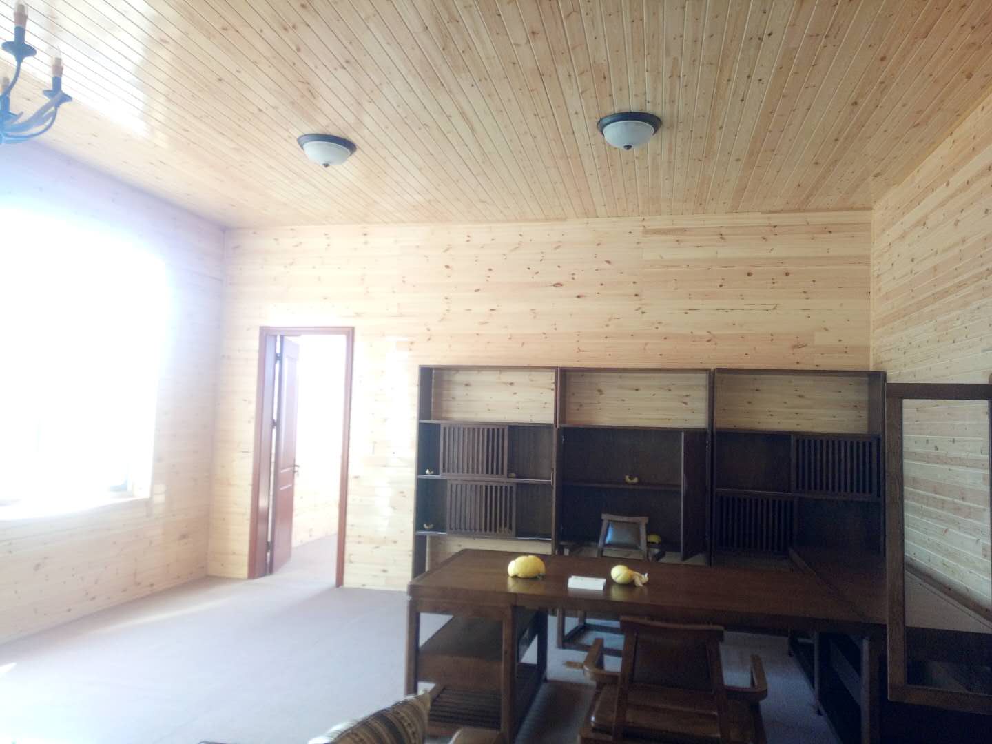 双鸭山中式防腐木木屋名宿 木别墅设计生产安装