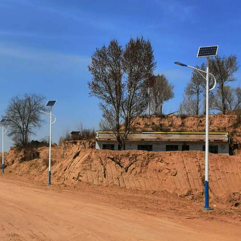 太阳能路灯厂家 户外新农村6米锂电池庭院太阳能路灯 防水6米道路灯