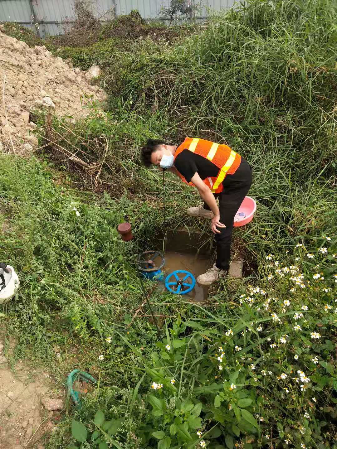 江门地下PE管维修安装 铺地水管检测