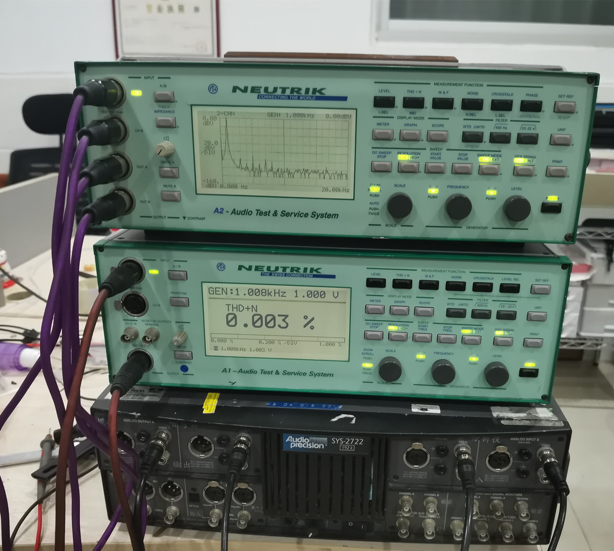 A1音频分析仪 NEUTRIK A1音频分析仪 音频测试仪