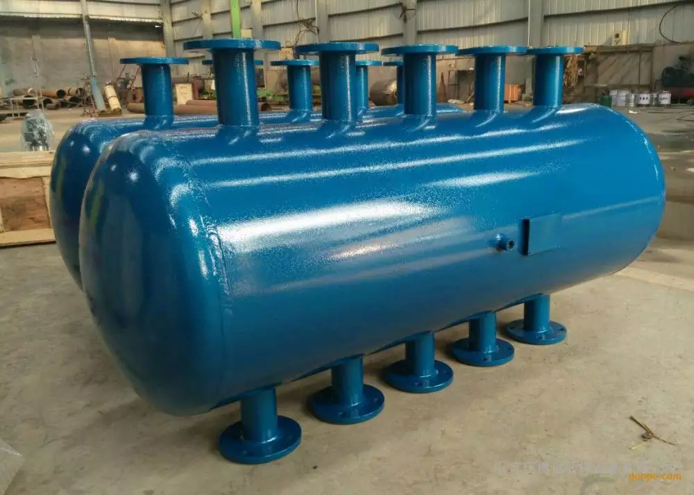 四川达州市 分集器 暖气分集水器 空调水循环管道分流器暖通配套设备