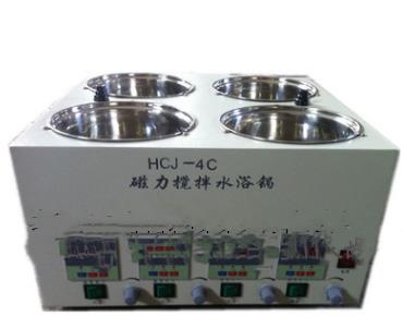ZZ数显恒温水浴锅/控温搅拌水浴锅4孔 型号:VU711-HCJ-4C