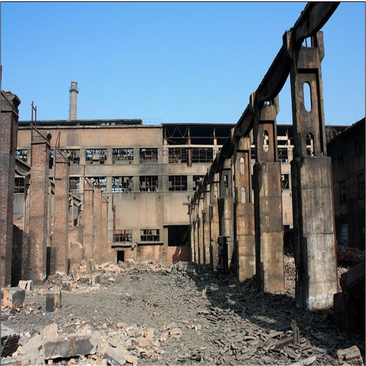 武汉洪山区工厂整体拆除回收_皮革厂拆除回收