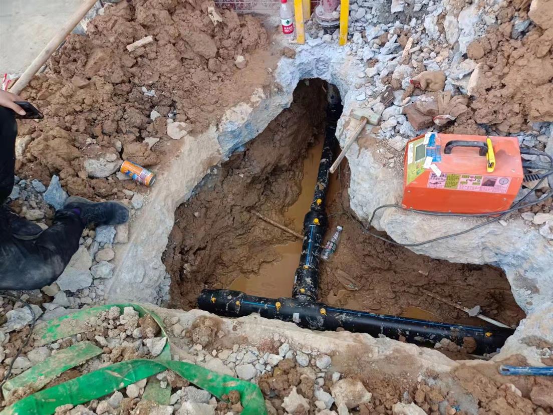 南山暗埋给水管网检修 检测查漏 测漏技术到位