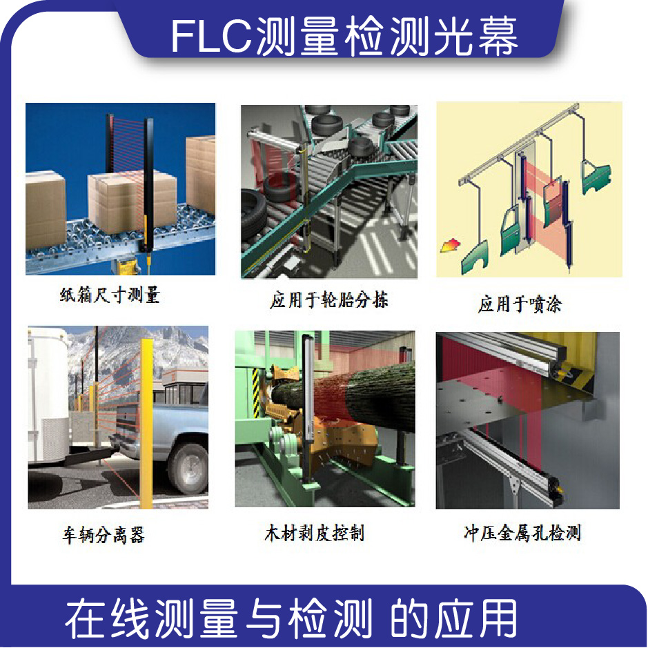 俊丰FLC系列尺寸测量光栅 在线测量检测