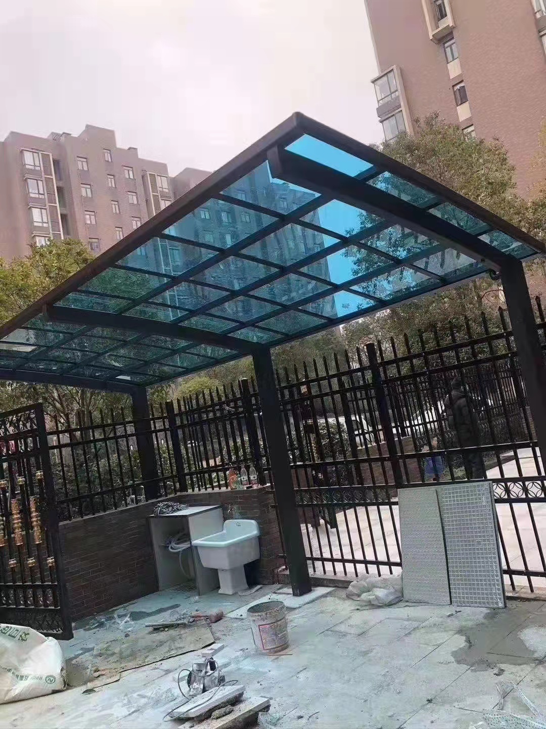 邯郸玻璃雨棚