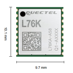 移遠定位模塊 Quectel L76K *小尺寸 緊湊型 多系統聯合定位 GNSS 模塊