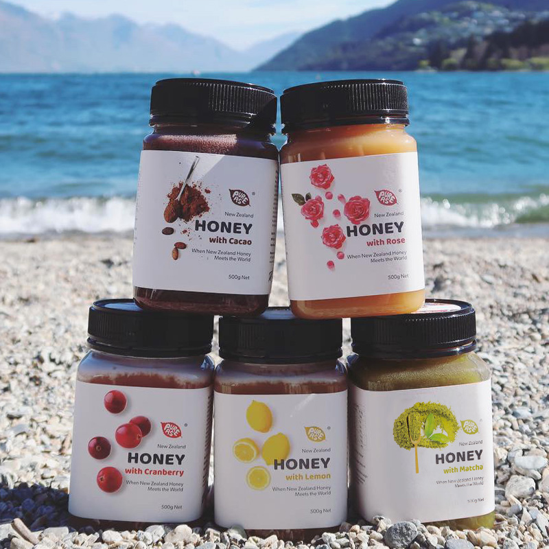 新西兰原瓶进口pureas倍禧蜂蜜 多口味可选旗舰店有售