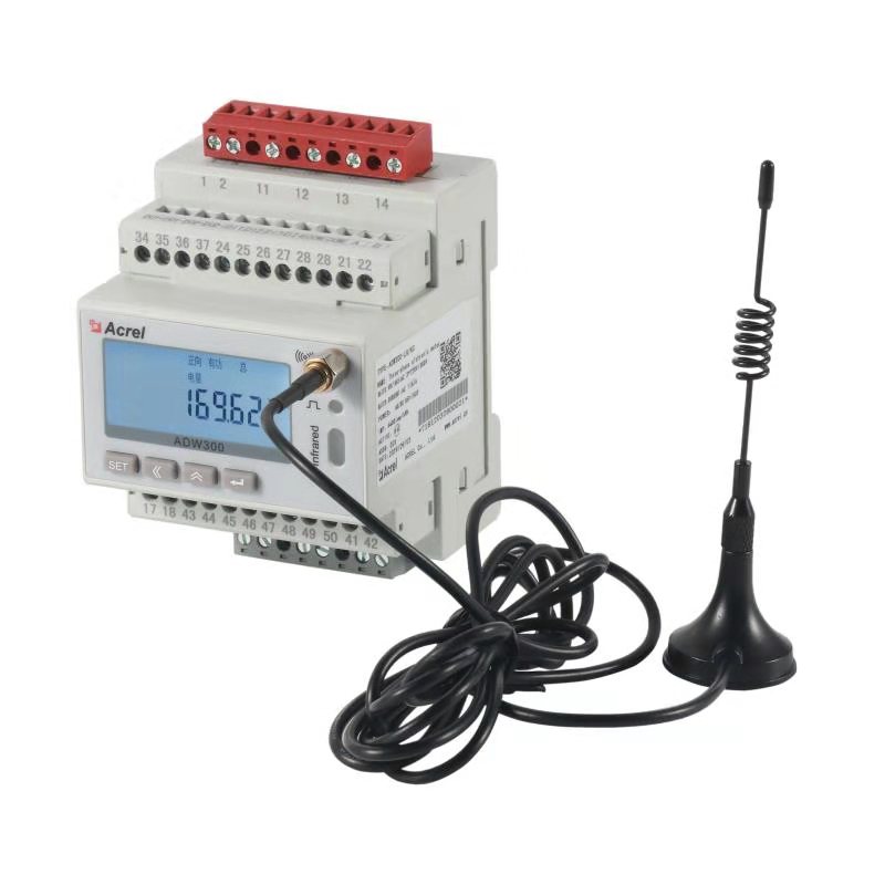 二次改造用导轨电表ADW300W-CKU断电报警RS485通讯