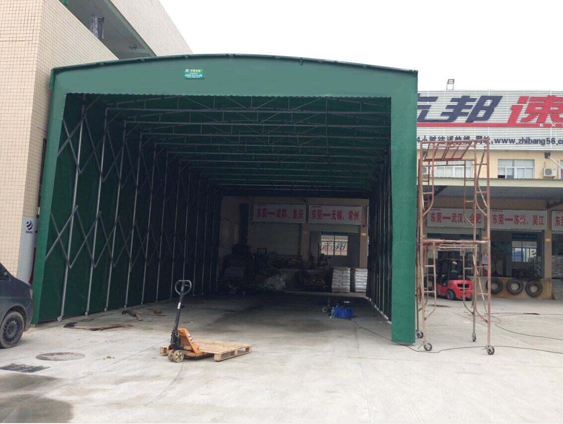 扬州中赛户外活动推拉雨棚遮阳棚电动棚