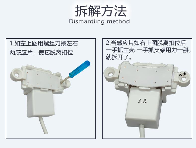 非接触水浸感应器及时反应