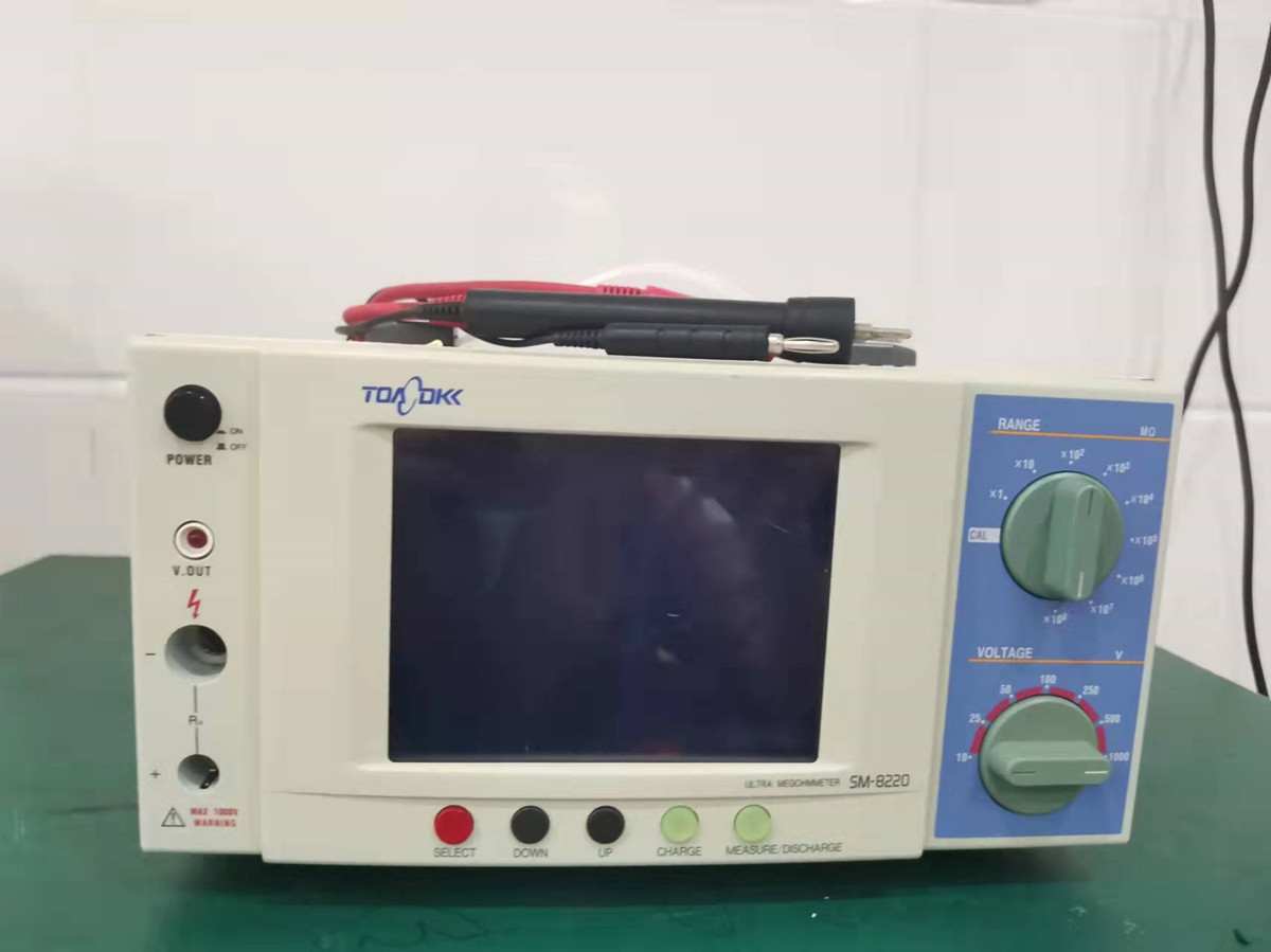 二手SM8215 SM8220絕緣電阻計 高阻表